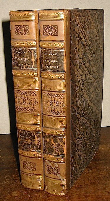 I.A. de Gourbillon Voyage critique à  l'Etna en 1819 1820 Paris Librairie universelle de P.Mongie l'ainé